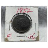 1852 LARGE CENT