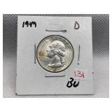 1949-D WASHINGTON QUARTER