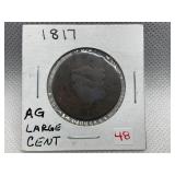 1817 LARGE CENT