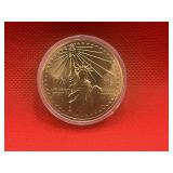 1976 NATIONAL BICENTENNIAL STATUE OF LIBERTY MEDAL