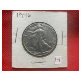 1946 WALKING LIBERTY HALF DOLLAR