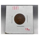 1881 INDIAN HEAD CENT