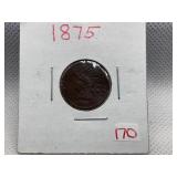 1875 INDIAN HEAD CENT