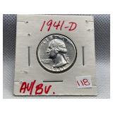 1941-D WASHINGTON QUARTER