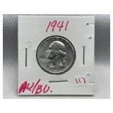 1941 WASHINGTON QUARTER