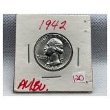 1942 WASHINGTON QUARTER