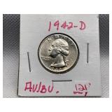 1942-D WASHINGTON QUARTER