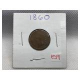 1860 INDIAN HEAD CENT