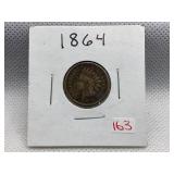 1864 INDIAN HEAD CENT