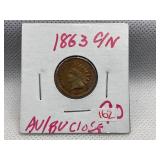 1863 INDIAN HEAD CENT