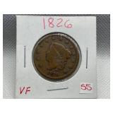 1826 LARGE CENT
