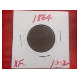 1864 TWO CENT PIECE