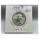 1939 WASHINGTON QUARTER