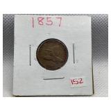 1857 FLYING EAGLE CENT