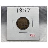 1857 FLYING EAGLE CENT