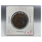 1848 LARGE CENT