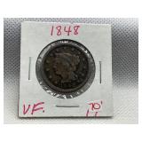 1848 LARGE CENT