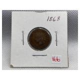 1868 INDIAN HEAD CENT