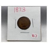 1873 INDIAN HEAD CENT