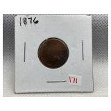 1876 INDIAN HEAD CENT