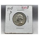 1945-D WASHINGTON QUARTER