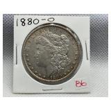 1880-O MORGAN SILVER DOLLAR
