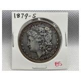 1879-S MORGAN SILVER DOLLAR