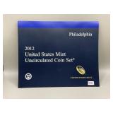 2012 PHILADELPHIA US MINT UNCIRCULATED COIN SET