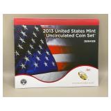 2013 DENVER US MINT UNCIRCULATED COIN SET