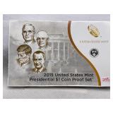 2015 UNITED STATES MINT PRESIDENTIAL $1 COIN PROOF