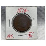 1814 LARGE CENT