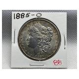 1885-O MORGAN SILVER DOLLAR