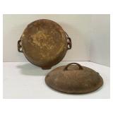GRISWOLD NO.8 TITE-TOP CAST IRON DUTCH OVEN W/LID