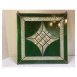 LEADED STAINED GLASS HANGING DECOR - 14' X 14'