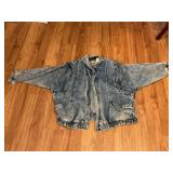 VINTAGE STEFANO JEAN JACKET - SIZE 26 1/2 - 26  W