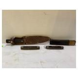 IMPERIAL FIXED BLADE KNIFE WITH SHEATH, VETTER &