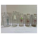 DAIRY MAID 1 QT. MILK BOTTLES, TROPI CAL ORANGE