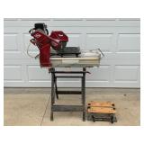 MK100 TILE SAW WITH BLACK & DECKER WORK STATION