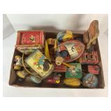 LOT OF VINTAGE FISHER PRICE WOOD PULL TOYS & MORE