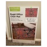 ANJI MOUNTAIN RUG'D OFFICE CHAIR MAT - 36' X 48' -