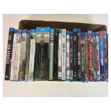 LARGE LOT OF ASSORTED BLUE RAY DVD'S