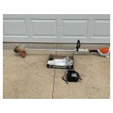 STIHL BATTERY POWERED FSA 57 WEED EATER W/BATTERY,