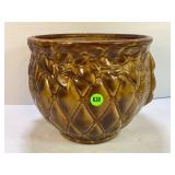 MCCOY JARDINIERE LEAF AND DIAMOND PATTERN - 8'