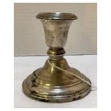 STERLING FRANK WHITING WEIGHTED CANDLESTICK HOLDER