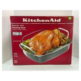 KITCHENAID ROASTER WITH FLOATING RACK - NEW IN