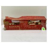 RUDOLPH THE RED-NOSED REINDEER VINTAGE MANTEL