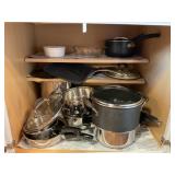 CONTENTS OF CABINETS & DRAWERS IN KITCHEN - EGG
