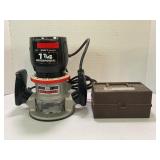SEARS AND CRAFTSMAN 1 1/4 HP ROUTER WITH BITS IN
