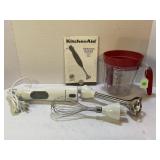 KITCHENAID IMMERSION BLENDER WITH KITCHENAID 4