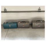 LOT OF 3 PORTABLE TOOLBOXES WITH CONTENTS - TOOLS,